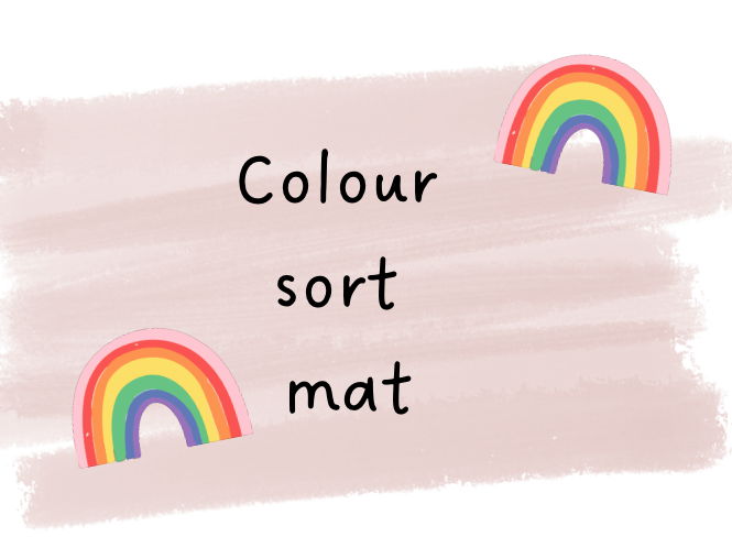 Colour sort mat