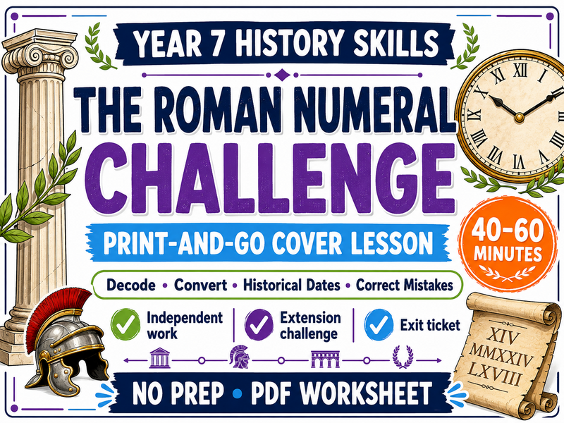 Year 7 History Skills Roman Numerals