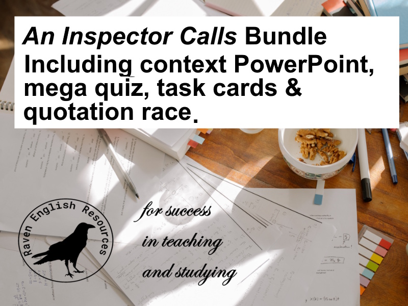 An Inspector Calls Bundle