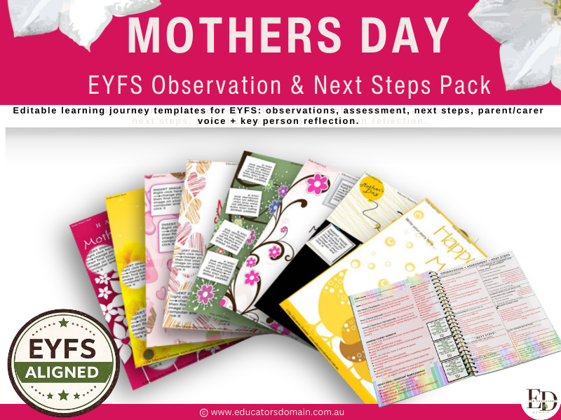 Mother's Day EYFS Learning Journey