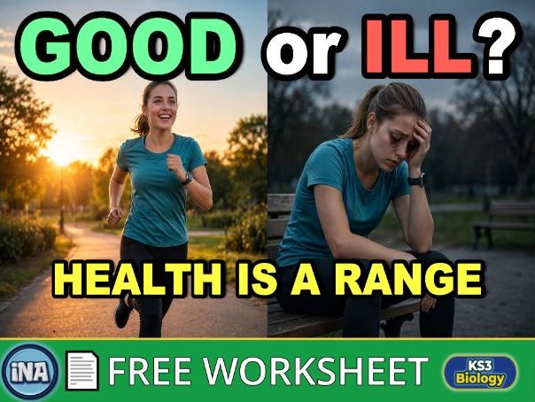 Good and Ill Health - FREE KS3 Biology Worksheet