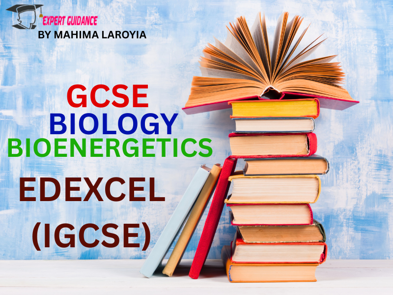 EDEXCEL (IGCSE) - GCSE BIOLOGY BIOENERGETICS