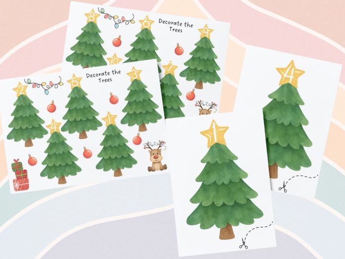 Christmas - Decorate the Tree 1-10