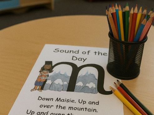 Sound of the day - RWI set 1 sound booklet (not including special friends)