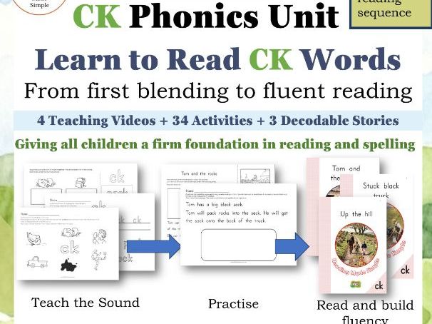 CK Lesson | Worksheets and Video Lessons | All you need to teach CK!
