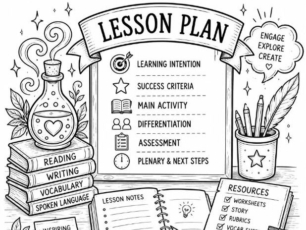 Year 4 / P4 Literacy Pack – Reading Comprehension, Creative Writing & Friendship | 5 Lessons