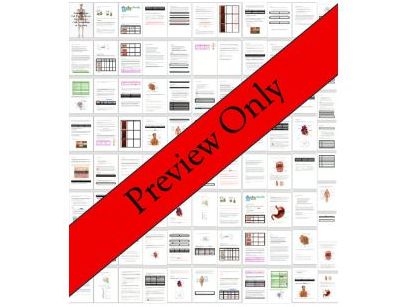 Human Body Systems Workbook | Cells, Tissues, Metabolism & Organs