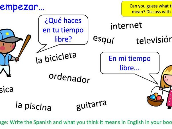 KS3 Spanish Free Time – Complete 7 Lesson Unit BUNDLE (PPT+SB/WS)