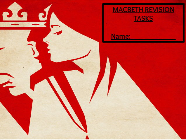 Macbeth Revision Tasks Booklet