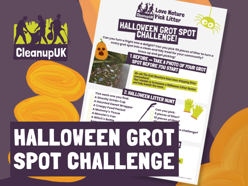 Halloween Grot Spot Challenge – CleanupUK