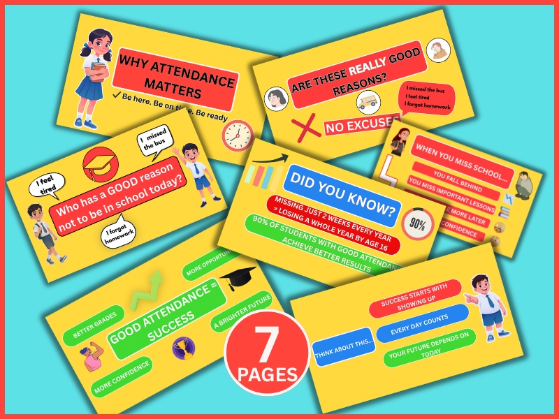 Why Attendance Matters | PSHE Assembly | Punctuality & School Attendance | KS2 KS3
