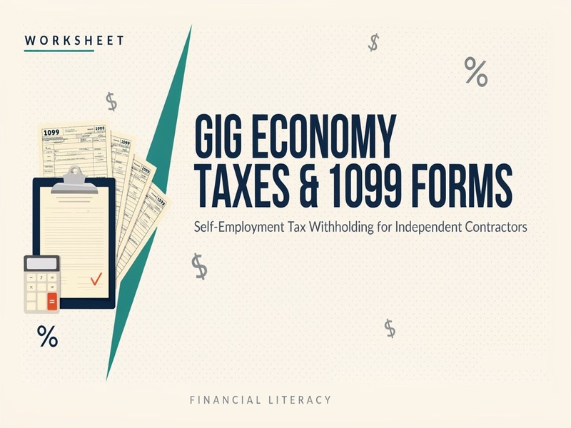 Gig Economy Taxes & 1099 Forms
