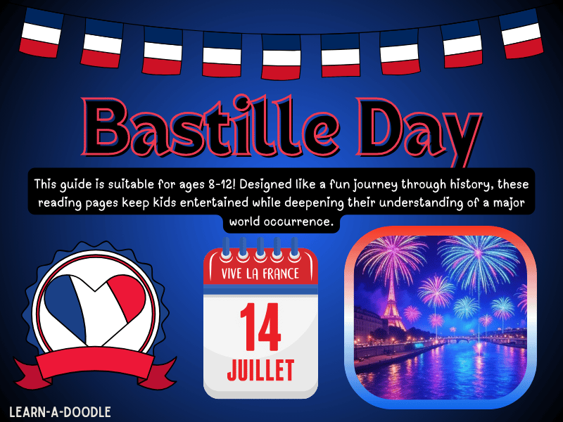 The Epic Kids’ Guide to Bastille Day: From Castles to Fireworks! July 14th