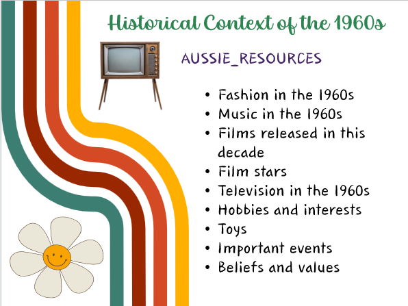 10 English – About the 1960s – Contextualising ‘The Outsiders’