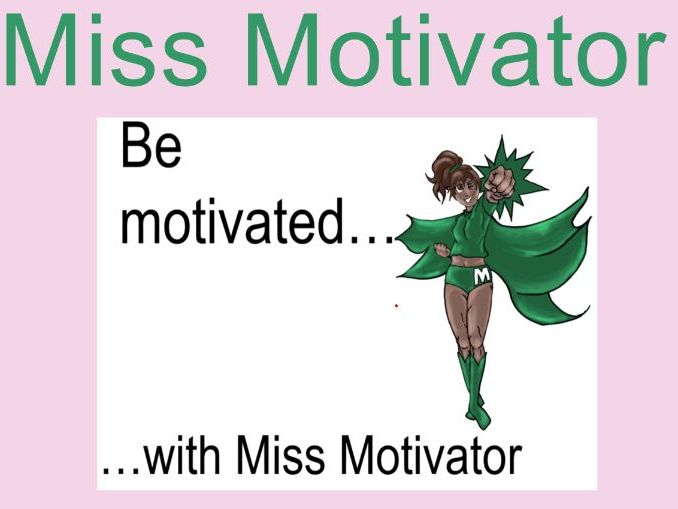 Motivation Lesson-bookmark