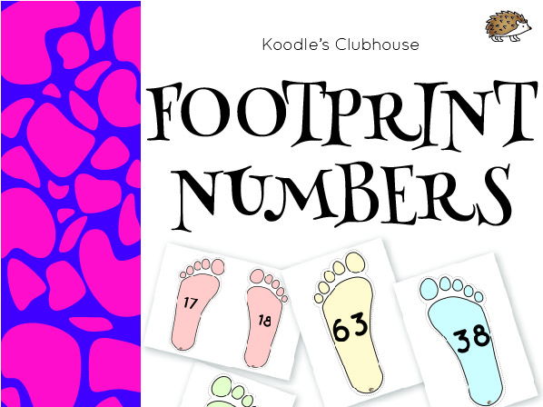 Footprint numbers
