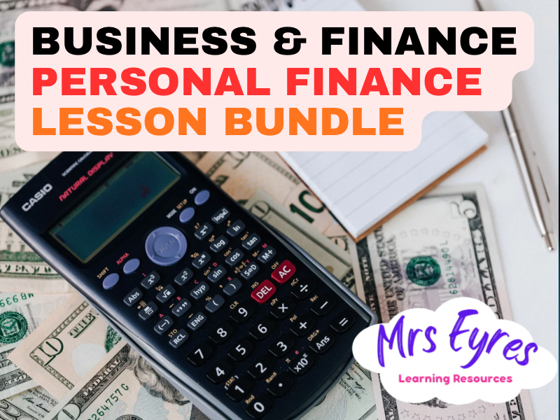 Personal Finance Complete Lesson Bundle (+ FREE Tutor Time Pack)