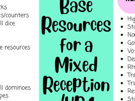 Base Resources for a mixed R/yr 1 Class