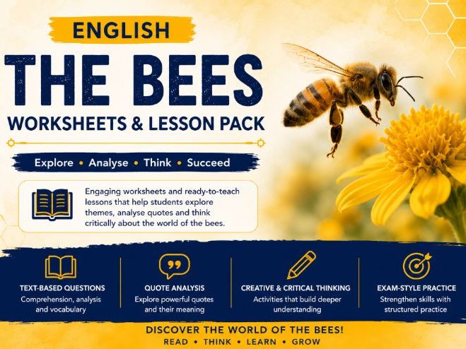 The Bees Lesson Pack | KS3 & GCSE