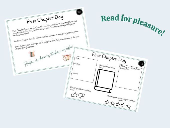First Chapter Day