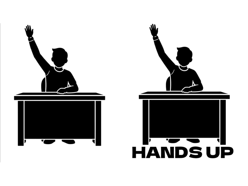Hands Up Logo x2