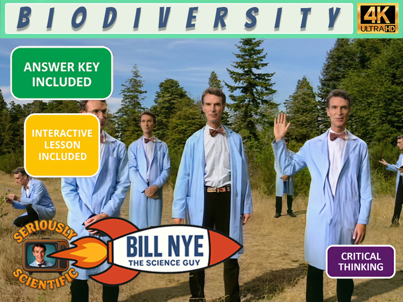Bill Nye Biodiversity Worksheet with Answer Key FREE | 4K Full Episode