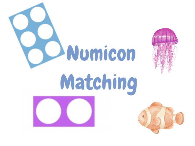 Numicon Sea Creature amount matching