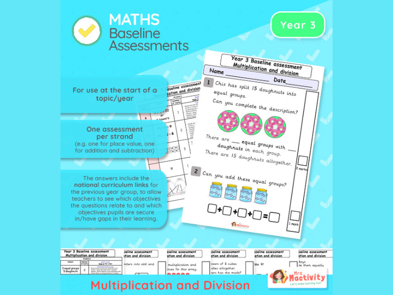 Year 3 | Multiplication and Division Baseline Assessment