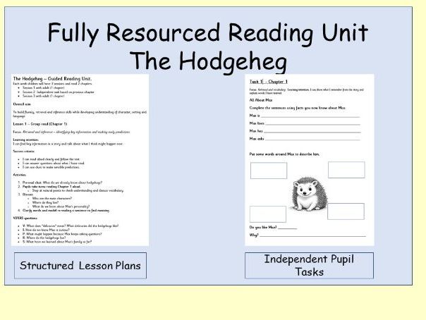 The Hodgeheg Reading Unit