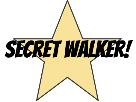Secret walker stickers
