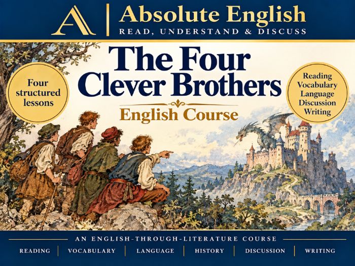 The Four Clever Brothers English Course
