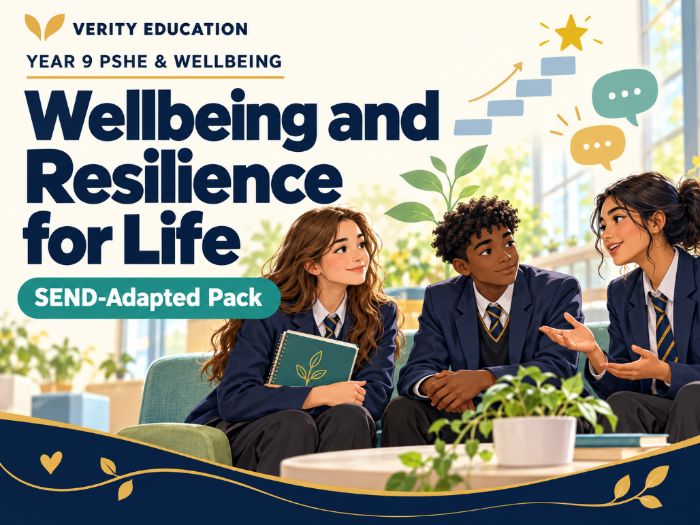 Year 9 PSHE & Wellbeing: Wellbeing and Resilience for Life — SEND-Adapted Pack