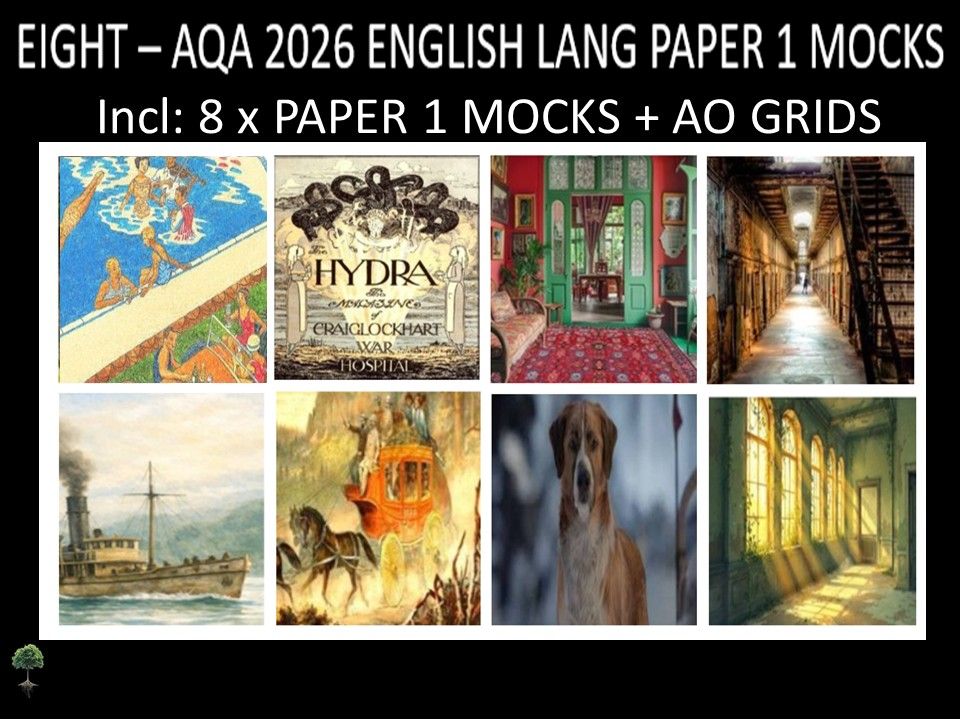 EIGHT - AQA PAPER 1 | 2026 FULL MOCKS | AO GRIDS