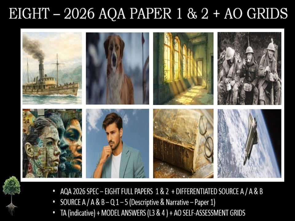 EIGHT - NEW PAPER 1 & 2 | 2026 FULL MOCK | + AO GRIDS