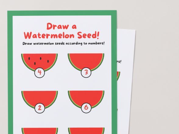 Counting - Watermelon Seed