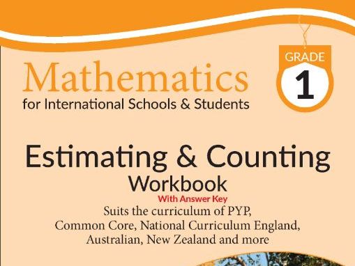 BeeOne Estimating and Counting Workbook for Grade 1 PYP IB Common Core