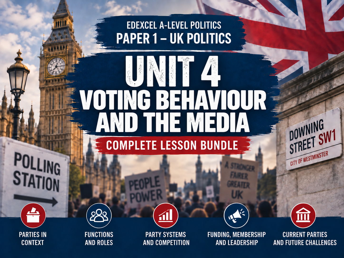 Politics Paper 1 - Unit 4 - Voting Behaviour and the Media