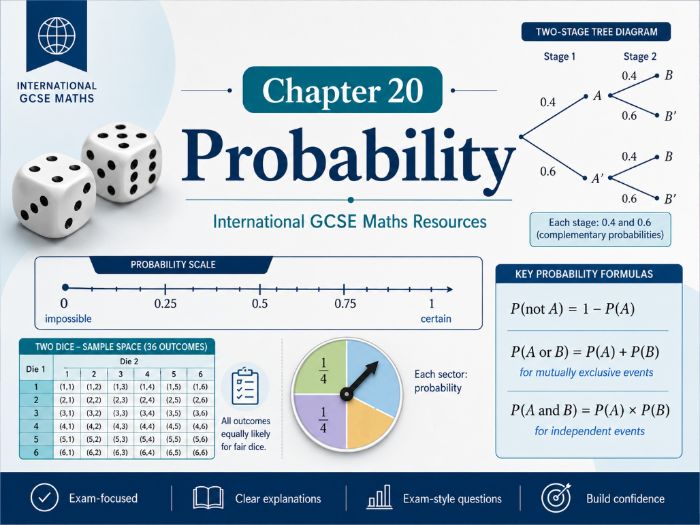 20 - Probability Teacher Pack - Pearson Edexcel iGCSE Maths