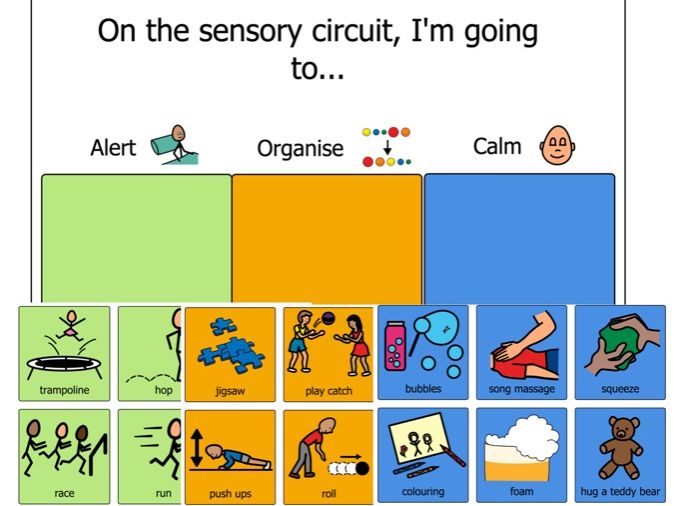 Build A Sensory Circuit Teaching Resources