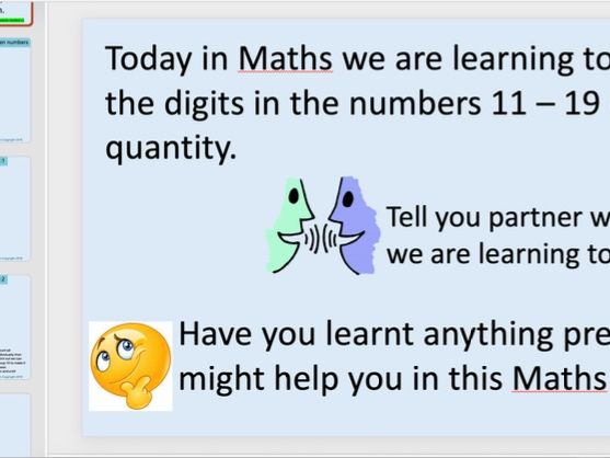 MATHS NCETM spines YEAR 1 Numbers 0-20 UNIT 8