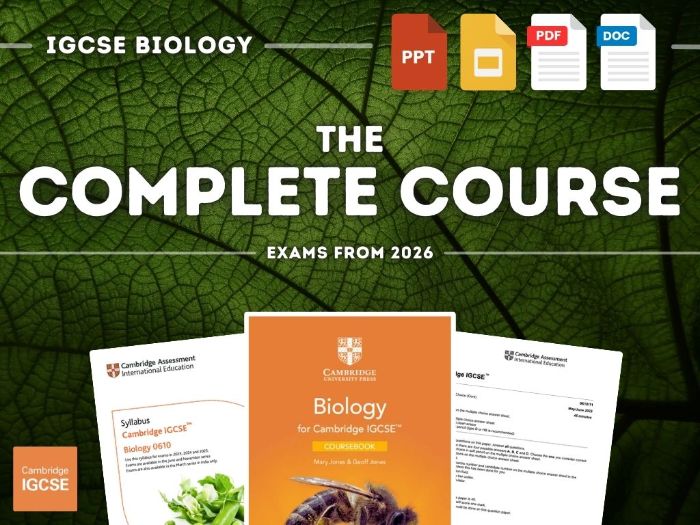 Cambridge IGCSE Biology - The Complete Course