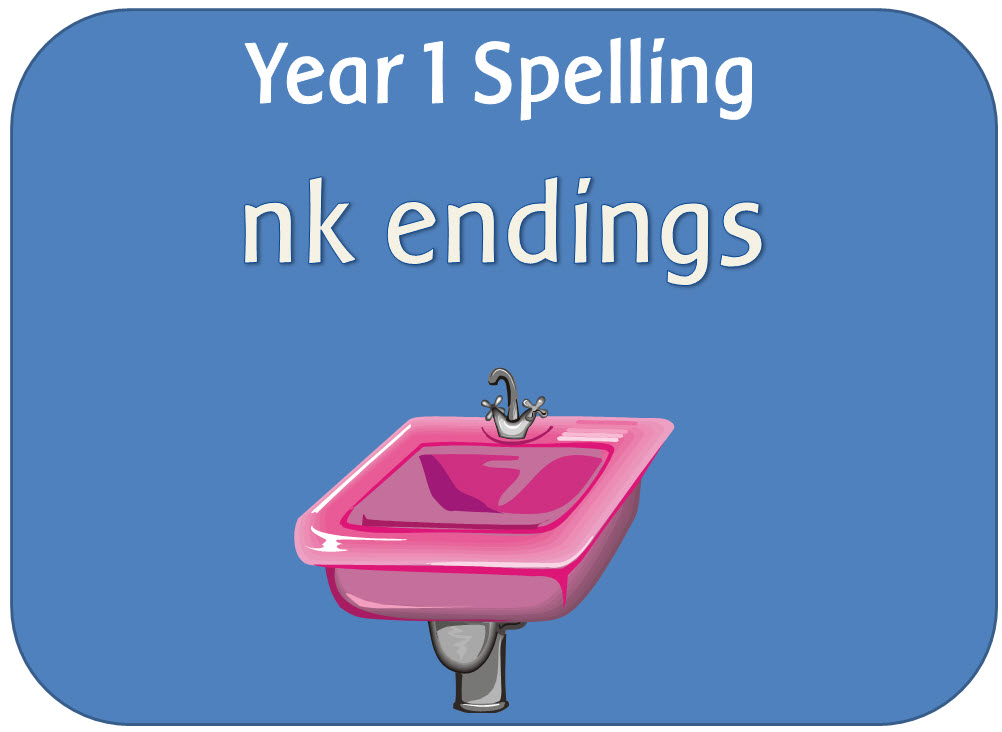 SPaG Year 1 Spelling pack:  The /ŋ/ sound spelt nk