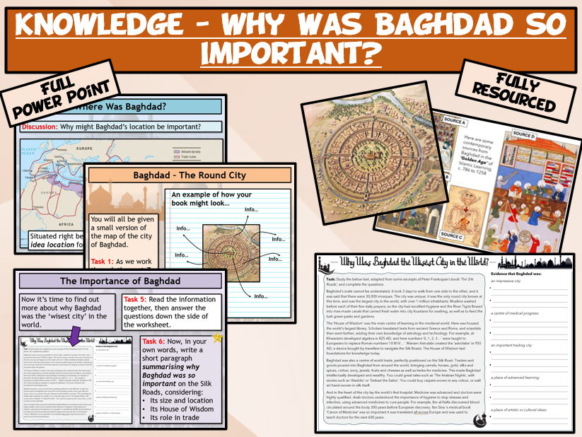 KS3 Silk Roads L5 - Why Was Bagdhad so Important?