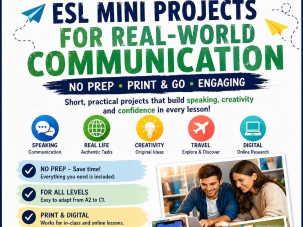 ESL - 10 Miniprojects  with online inspiration
