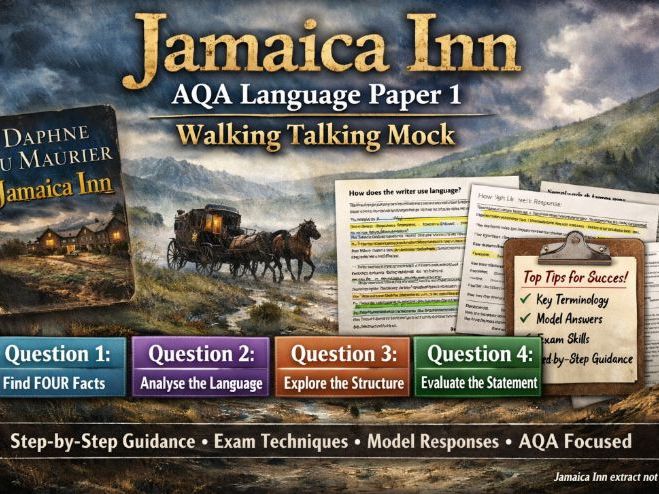 Jamaica Inn – AQA English Lang P1 WTM
