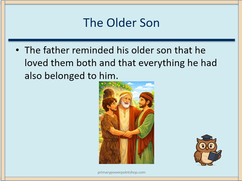 The Prodigal Son KS1 & KS2 RE PowerPoint | Parables of Jesus