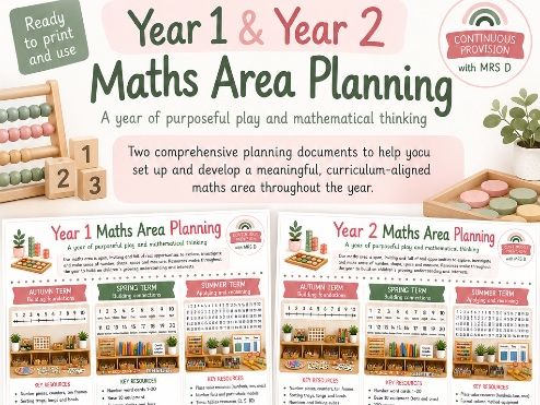 Year 1 and 2 maths CP progression