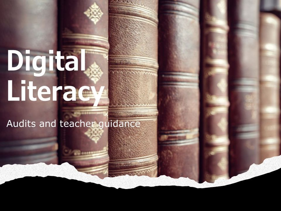 Digital Literacy Teaching Resources