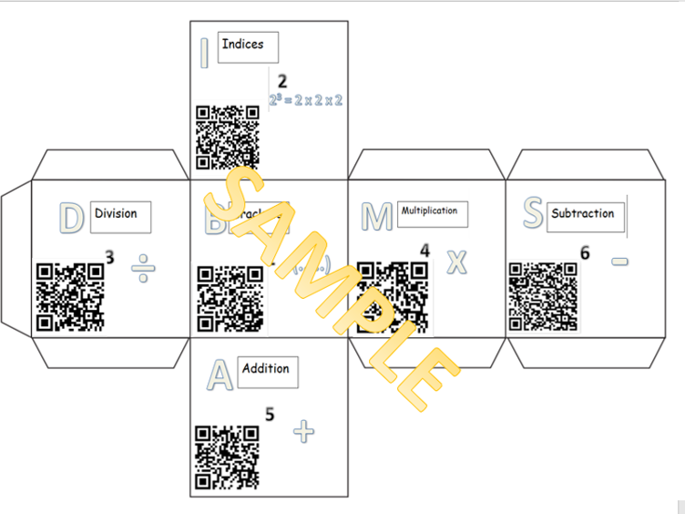 Bidmas questions image