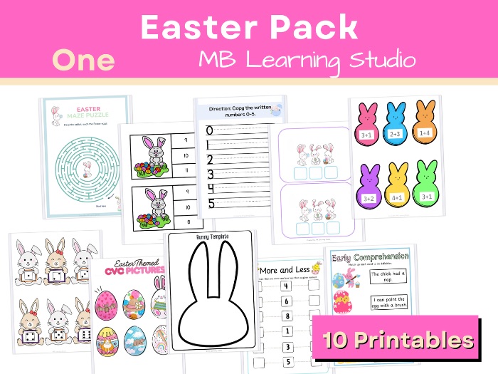 Easter Printables, Maths, Phonics, Fine motor, Reception, Year 1, Preschool,